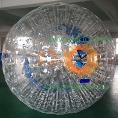 Orange Entrance Inflatable Zorb Ball