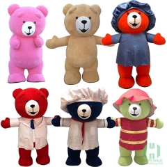 Teddy Bear Inflatable Mascot Costume