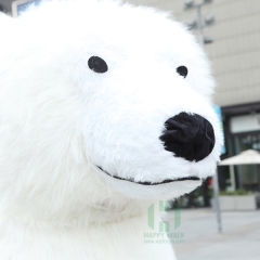 Polar Bear Mascot Costume