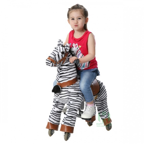 Zebra Mechanical Ride On Horse