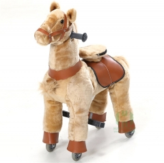 Mechanical Brown Horse