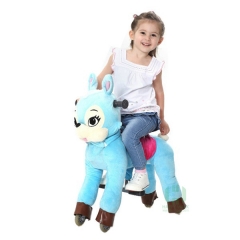 Blue Rabbit Ride On Animal