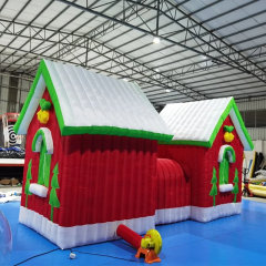 Advertising Christmas Santa Claus Inflatable Tent for Event
