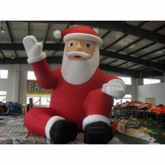 Big cartoon Inflatable large christmas santa claus