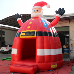 Christmas Santa Claus Inflatable Bouncer Castle
