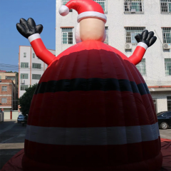 Christmas Santa Claus Inflatable Bouncer Castle