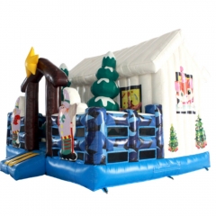 Christmas Snowman Inflatable Bouncer Castle