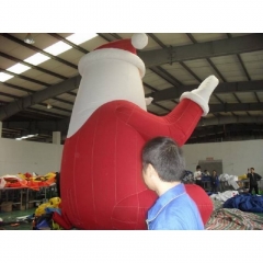 Big cartoon Inflatable large christmas santa claus