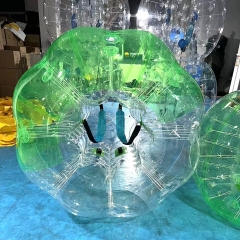 HI CE popular inflatable red bubble ball body zorb ball cheap price giant soccer ball for human