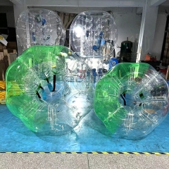 HI CE popular inflatable red bubble ball body zorb ball cheap price giant soccer ball for human