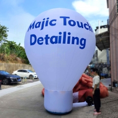 Outdoor advertising inflatable hot air balloon ground PVC celebration advertising ball with logo decoration inflatable ball
