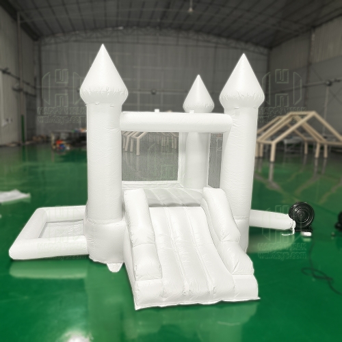 Commercial PVC Wedding Inflatable Bounce House Outdoor Bouncy Castle Romantic Air Bouncer for Wedding Party