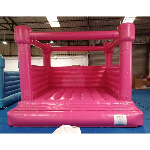 New design customized color wedding theme party bounce house inflatable wedding bounce castle