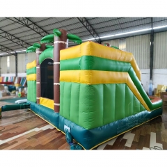 Customized outdoor water park pool water slides inflatable slide inflatable Bouncer water slide