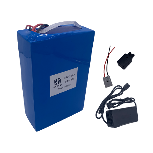 24V24AH LIFEPO4 32650 BATTERY (WITH 5A CHARGER)