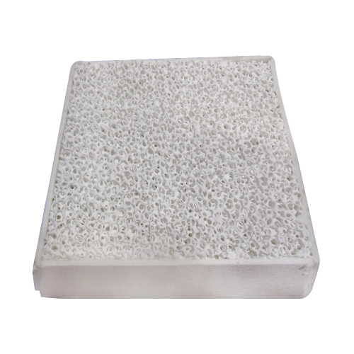 Alumina Ceramic Foam Filter for Molten Aluminum Filtration in Aluminum Casting Industry