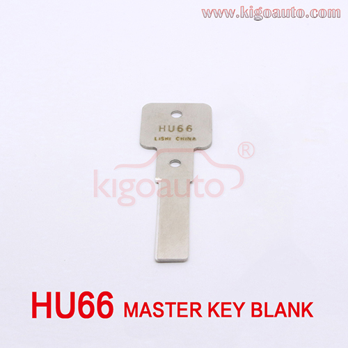 LISHI HU66 master key blank