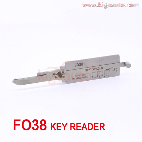 Lishi FO38 key reader
