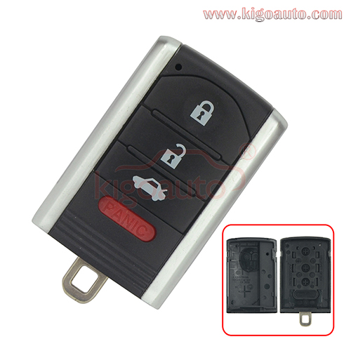 FCC KR5434760 Smart key case shell for Honda Acura ILX 2013-2014