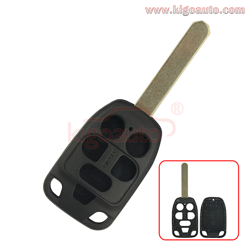 FCC N5F-A04TAA Remote key shell 6 button for Honda Odyssey Elysion 2011 2012 2013