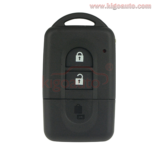 PN 285E3-BC00A /285E3AX605 smart key fob 2 button 433Mhz ID60chip for Nissan Micra Note X-Trail Tiida