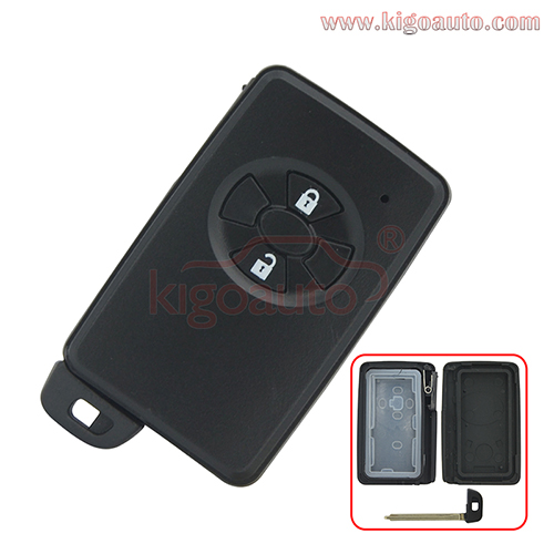 PN 89904-52011 89904-52060 Smart key case 2 button for Toyota Vitz Ractis