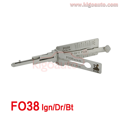 Lishi 2in1 Pick FO38 Ign/ Dr/Bt