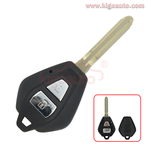 Remote key shell 2 button for Isuzu D-Max 2009 2010 2011
