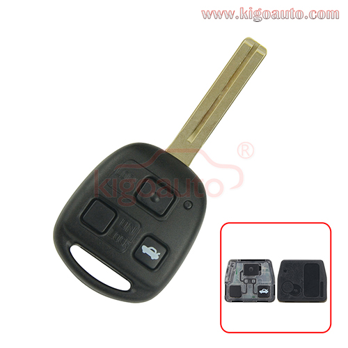 PN 50171 Remote key 3 button TOY48 short 434Mhz 315mhz 304mhz for Lexus GX470