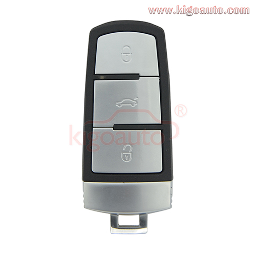 3C0 959 752 BA Smart key shell 3button for VW Passat B6 3C B7 3C0959752BA