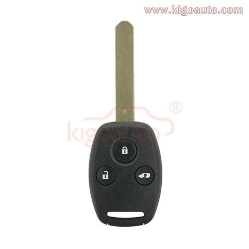 PN 72147-SZW-J0 Remote key 3 button 313.8mhz for Honda remote control power slide FCC HLIK-4T