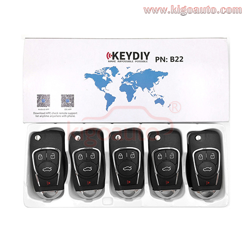 B22-4 Series KEYDIY Multi-functional Remote Control