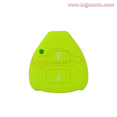 Silicone key Case shell 2 button for Toyota Camry