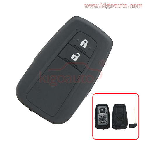 PN 89904-47560 Smart key shell 2 button for Toyota Prius 2016 2017 2018