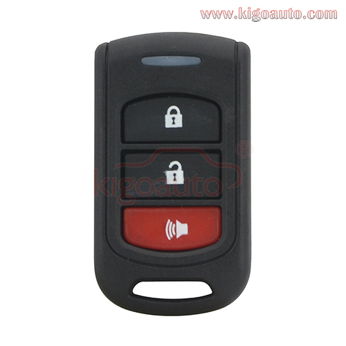 Remote fob case 3 button for toyota replacement control key shell