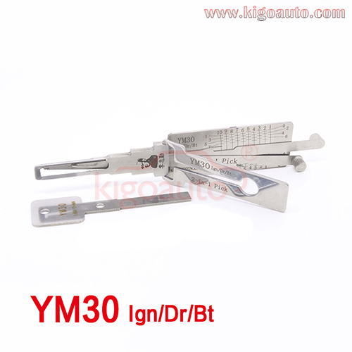 Lishi 2in1 Pick YM30 Ign/Dr/Bt