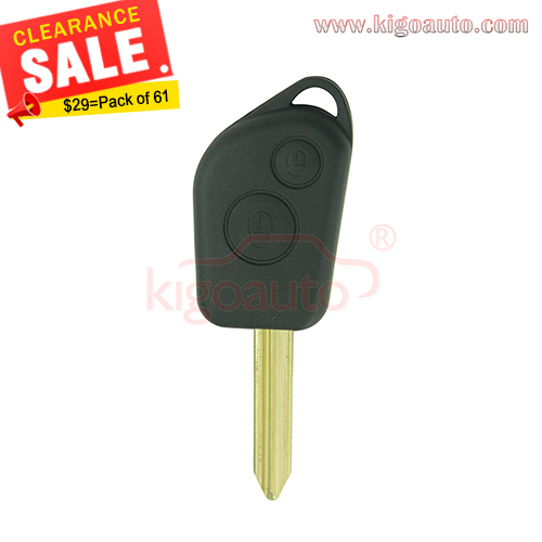 Pack of 61pcs Remote key shell 2 button SX9 blade for Citroen