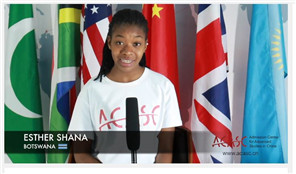 ACASC Study in China - Esther Shana from Botswana