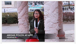 ACASC study in China - Abigail Polon Ap-Apid from Philippines