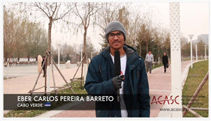 ACASC Study in China - Eber Carlos Pereira Barreto from Cape Verde