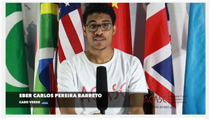 ACASC Study in China - Eber Carlos Pereira Barreto from Cabo Verde