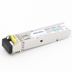 1000BASE-BX BIDI SFP 1490nm-TX/1310nm-RX 20km DOM LC SMF Module Gigabit 1.25Gbs Transceiver