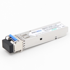 Rollball 1000BASE-BX BiDi SFP 1310nm-TX/1490nm-RX 20km DOM LC SMF Module Gigabit 1.25Gbs SFP Optical Transceiver