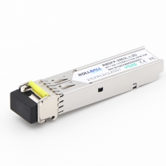 1000BASE-BX BiDi SFP 1550nm-TX/1310nm-RX 20km DOM LC SMF Module Gigabit 1.25Gbs Transceiver