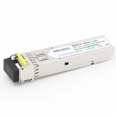 Rollball 1000BASE-BX BIDI SFP 1490nm-TX/1310nm-RX 40km DOM LC SMF Module Gigabit 1.25Gbs SFP Transceiver