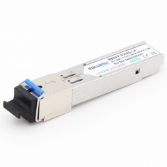 Rollball 100BASE-BX BiDi SFP 1310nm-TX/1490nm-RX 40km DOM SC SMF SFP Module Transceiver