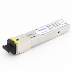 Rollball 100BASE-BX BiDi SFP 1550nm-TX/1310nm-RX 20km DOM SC SMF SFP Transceiver