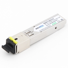 1000BASE-BX BIDI SFP 1550nm-TX/1310nm-RX 2km DOM SC SMF Module Gigabit 1.25Gbs Transceiver