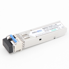 Rollball 100BASE-BX BiDi SFP 1310nm-TX/1550nm-RX 40km DOM LC SMF Module SFP Transceiver