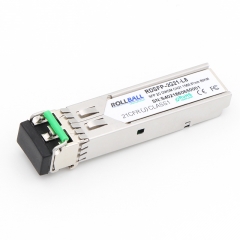 2G DWDM SFP 2.5Gb/s C17-C61 100GHz 80km DOM LC SMF Module Transceiver